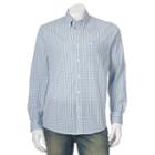 Dockers, Men's &reg; No-wrinkle Plaid Button-down Shirt, Size: Xl, Green Oth