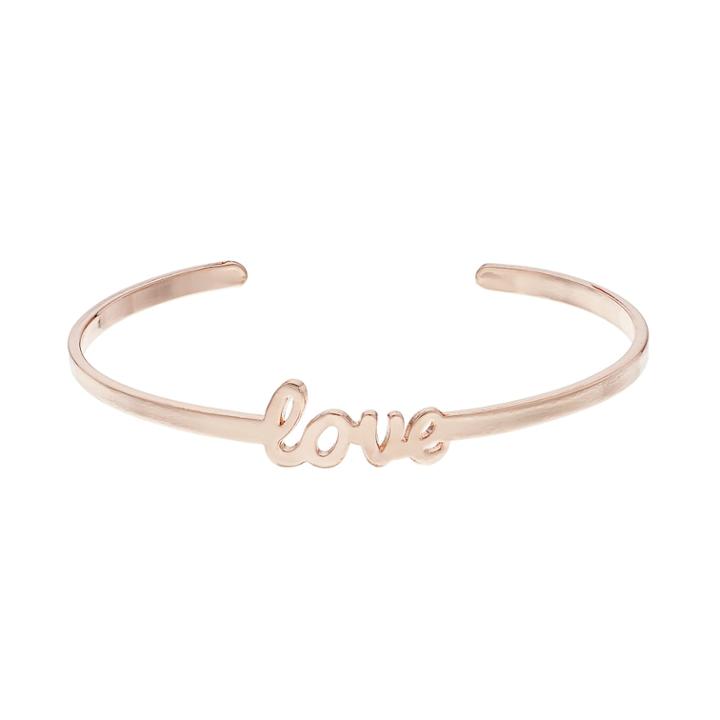 Love Cuff Bracelet, Women's, Light Pink