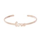 Love Cuff Bracelet, Women's, Light Pink