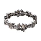 Simply Vera Vera Wang Square & Teardrop Cluster Link Stretch Bracelet, Women's, Multicolor