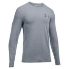 Men's Under Armour Logo Tee, Size: Large, Med Grey