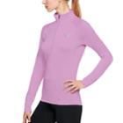 Women's Under Armour Tech 1/2 Zip Top, Size: Large, Beige Over