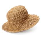 Sonoma Goods For Life&trade; Crocheted Straw Floppy Hat, Women's, White