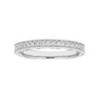 Boston Bay Diamonds 14k White Gold 1/5 Carat T.w. Igl Certified Diamond Wedding Ring, Women's, Size: 8