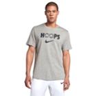 Big & Tall Nike Dry Hoops Basketball Tee, Men's, Size: 4xlt, Grey
