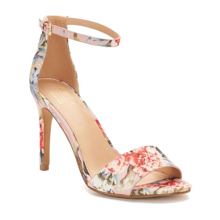 Apt. 9&reg; Prosper Women's High Heel Sandals, Size: 9, Light Pink