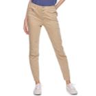 Juniors' Mudd High-waisted Skinny Pants, Teens, Size: 5, Dark Beige