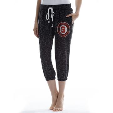 Women's Concepts Sport Syracuse Orange Backboard Capri Pants, Size: Xxl, Grey (charcoal)