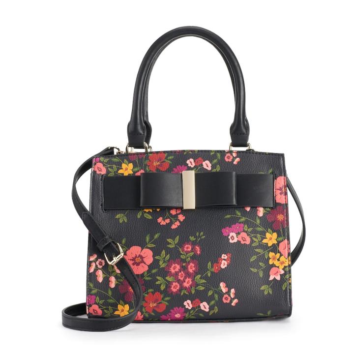 Apt. 9&reg; Mila Mini Bow Satchel, Women's, Oxford