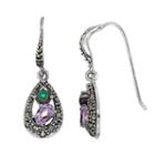 Tori Hill Sterling Silver Gemstone Teardrop Earrings, Women's, Multicolor