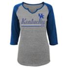 Women's Kentucky Wildcats Over The Line Tee, Size: Medium, Dark Grey