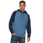 Men's Urban Pipeline&reg; Colorblock Pull-over Hoodie, Size: Large, Dark Blue