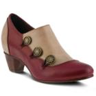 L'artiste By Spring Step Greentea Women's Ankle Boots, Size: 41, Red
