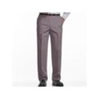 Big & Tall Haggar&reg; Work To Weekend&reg; Classic-fit Flat-front Expandable Waist Pants, Men's, Size: 52x32, Silver