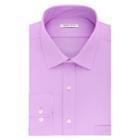 Big & Tall Van Heusen Regular-fit Flex Collar Pincord Wrinkle-free Dress Shirt, Men's, Size: 18-32/33, Purple Oth