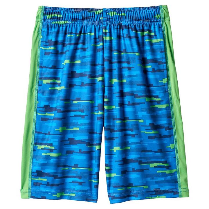 Boys 8-20 Tek Gear&reg; Sky Striped Performance Athletic Shorts, Boy's, Size: Xl(18/20), Med Blue