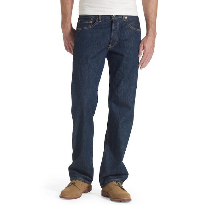 Men's Levi's&reg; 501&trade; Original Fit Jeans, Size: 36x32, Blue