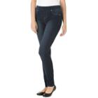 Women's Haggar&reg; Sublime Comfort Pull-on Jeggings, Size: 2, Blue (navy)