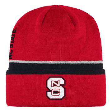 Adult Adidas North Carolina State Wolfpack Coach Cuffed Beanie, Men's, Nst Red