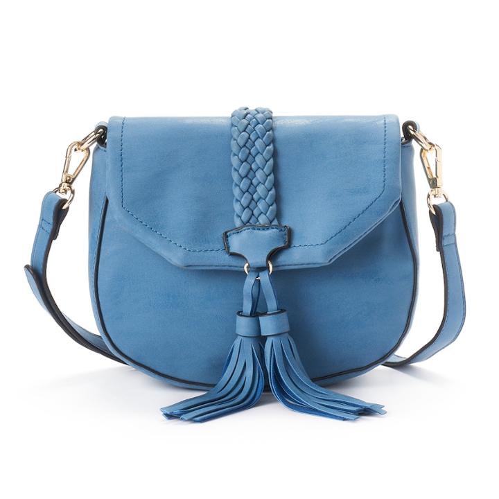 Mellow World Taylor Braided Tassel Crossbody Bag, Women's, Brown