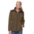 Women's Gallery Quilted Jacket, Size: Xl, Green