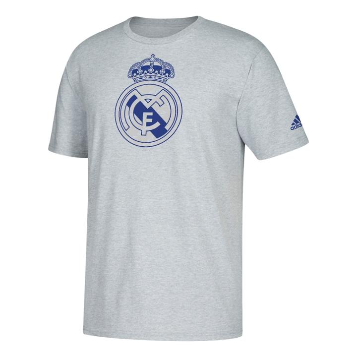 Men's Adidas Real Madrid Cf Brushed Tee, Size: Xl, Multicolor