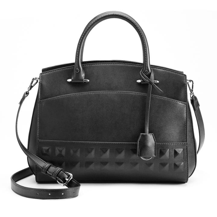 Jennifer Lopez Heather Embossed Satchel, Women's, Oxford