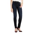 Women's Levi's&reg; Slimming Skinny Jeans, Size: 14/32 Avg, Dark Blue