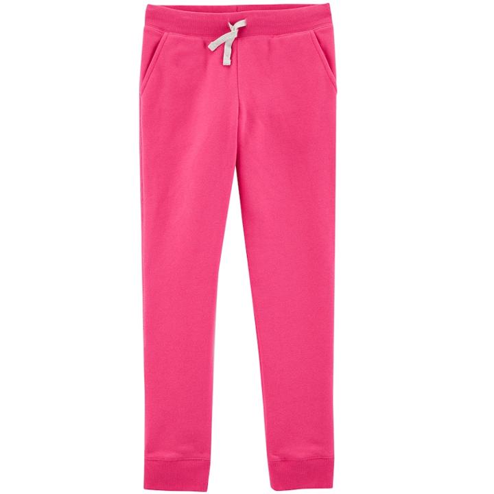 Girls 4-12 Oshkosh B'gosh&reg; Solid Sweatpants, Size: 6-6x, Pink