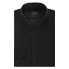 Men's Arrow Classic-fit Dress Shirt, Size: 2x-36/37, Black