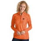 Women's Antigua Baltimore Orioles Tempo Pullover, Size: Small, Brt Orange