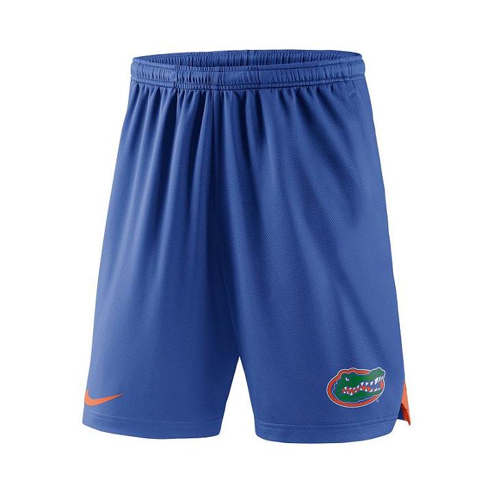 Men's Nike Florida Gators Football Dri-fit Shorts, Size: Xxl, Blue
