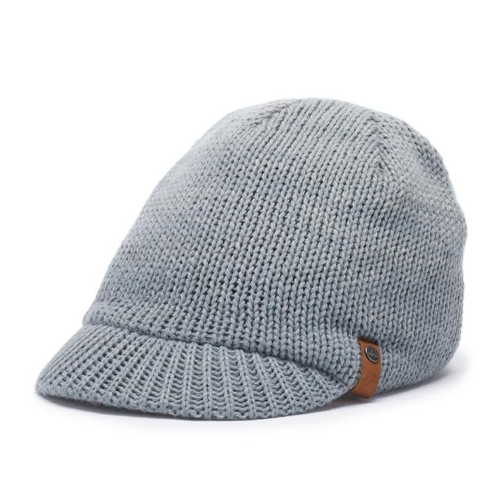 Women's Adidas Lena Ii Knit Brimmer Beanie, Med Grey