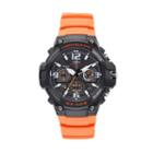 Casio Men's Chronograph Watch, Orange