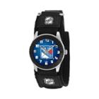 Game Time Rookie Series New York Rangers Silver Tone Watch - Nhl-rob-nyr - Kids, Boy's, Black, Durable
