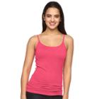 Women's Apt. 9&reg; Solid Seamless Camisole, Size: S/m, Med Pink