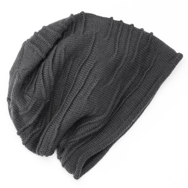 Women's Sijjl Wool Ribbed Beanie, Grey
