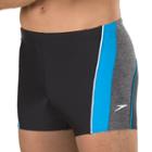 Men's Speedo Ignite Splice Colorblock Square Leg Swim Shorts, Size: Xl, Black