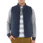 Men's Unionbay Cameron Canvas Quilted Vest, Size: Small, Purple