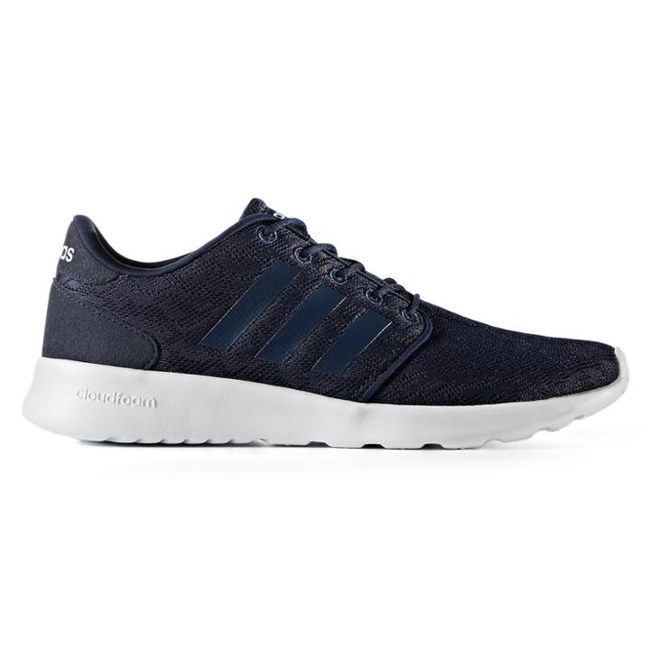 Adidas Neo Cloudfoam Qt Racer Women's Shoes, Size: 6.5, Blue (navy)