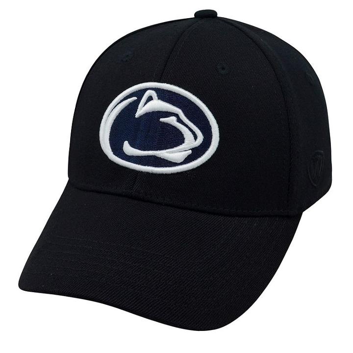 Adult Top Of The World Penn State Nittany Lions One-fit Cap, Black