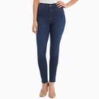 Women's Gloria Vanderbilt Amanda High-waisted Skinny Jeans, Size: 8 Short, Light Blue