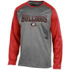 Men's Champion Georgia Bulldogs Raglan Tee, Size: Xl, Gray