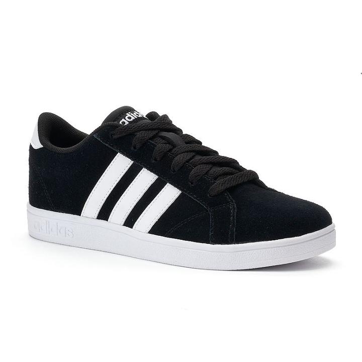 Adidas Baseline Suede Kids' Shoes, Kids Unisex, Size: 5, Black
