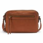 Sonoma Goods For Life&trade; Cameron Double Entry Crossbody Bag, Women's, Red/coppr (rust/coppr)
