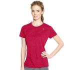 Women's Champion Powertrain Heather Performance Tee, Size: Xl, Dark Red