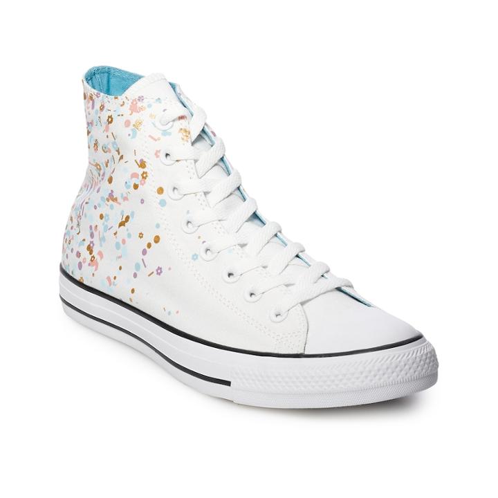 Women's Converse Chuck Taylor All Star Birthday Confetti High Top Shoes, Size: M5w7, Natural