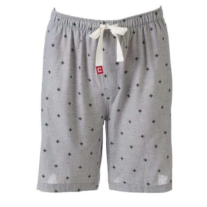 Men's Chaps Woven Jams Shorts, Size: Large, Med Grey