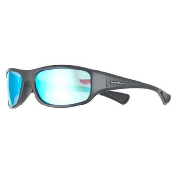Men's Panama Jack Wrap Sunglasses, Black