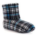 Women's Cuddl Duds Gripper Boot Slippers, Size: S-m, Blue Other
